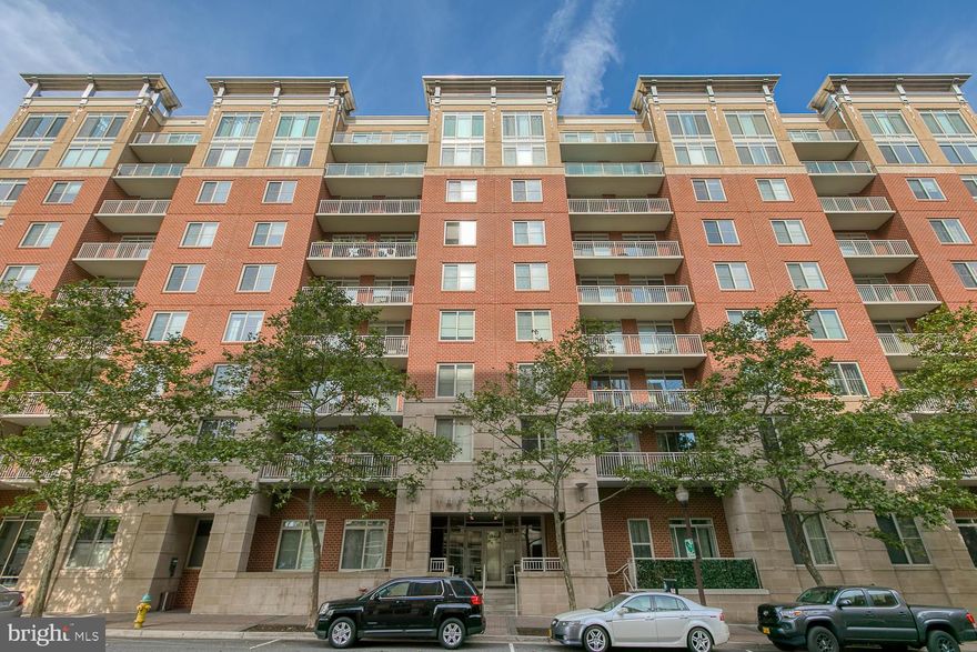 BALLSTON! Fabulous 1BR + DEN, 1BA condo in  The Hawthorn -- a luxury boutique building just seconds to everything Arlington has to offer! This 3rd floor condo offers all the bells and whistles! Open living area features a gourmet kitchen with island and granite counters, hardwood floors, and double sliding doors to balcony! En suite master bedroom offers a walk-in closet, sliding doors to private balcony, and gorgeous bath! Den, foyer, ample closet space, and washer/dryer in unit! Hawthorn amenities include garage parking, fitness center, business center, on-site management, outdoor courtyard  and more! Located between 2 Metros - Ballston and Virginia Square - and just minutes Arlington s shops and restaurants; easy access to parks, bike trails and commuter routes- Rt 66 & Rt 395, and DC! This home is a must see! This upgraded unit combined with the Hawthorn amenities will make you want to call this condo  home! Updates  and carpet install will be completed by next week. $400 Non-Refundable move-in fee to the building and $500 Refundable Security Deposit (for all moves) to the building.