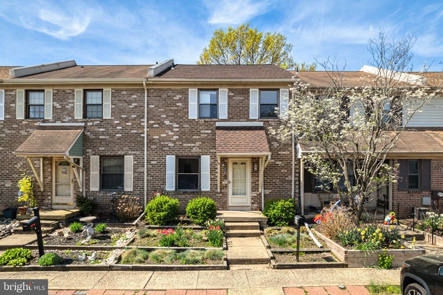Welcome to this lovely 3 bedroom 2-1/2 bath townhome in the desirable and charming Stover Mills neighborhood! This great home features a front kitchen with a spacious eat-in area. Adjacent to the kitchen is a hallway where you'll find a powder room with a laundry area, as well as a huge walk-in hall closet. The dining room is just down the hall and overlooks the sunken living room. Sliders in the living room lead to a private, fenced-in backyard -with storage shed- where you can relax or entertain friends and family. The second floor boasts a spacious primary bedroom with a walk-in closet and an en-suite bathroom. Two additional good-sized bedrooms and another full hall bath complete this level. The finished basement offers additional living and storage space. To top it all off, the owner replaced the roof in July of 2023 and just installed brand new carpeting throughout the entire house.  Additionally, there are two dedicated parking spaces directly in front of the home. This home is just a short walk from two beautiful community playgrounds, as well as tennis and basketball courts. It also offers close proximity to major highways, great restaurants, shopping, and everything Bucks County has to offer.