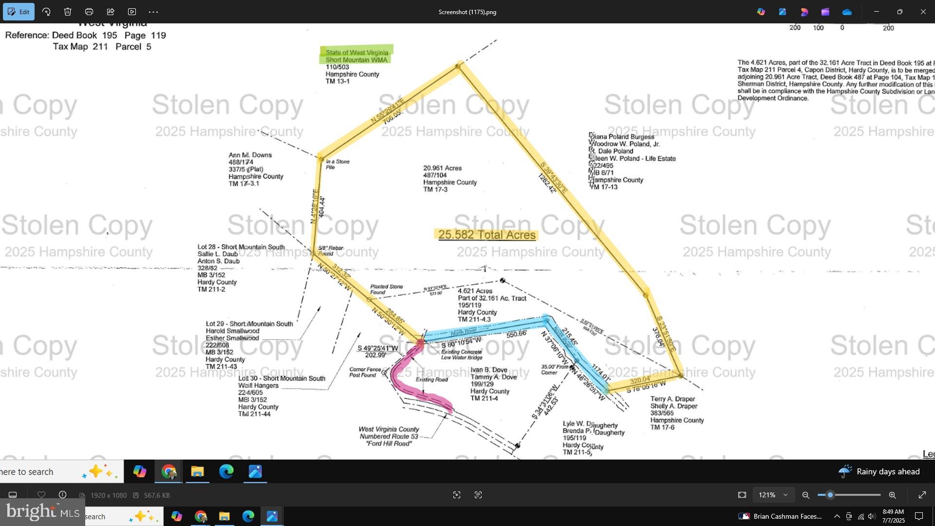 NONE AVAILABLE - Land