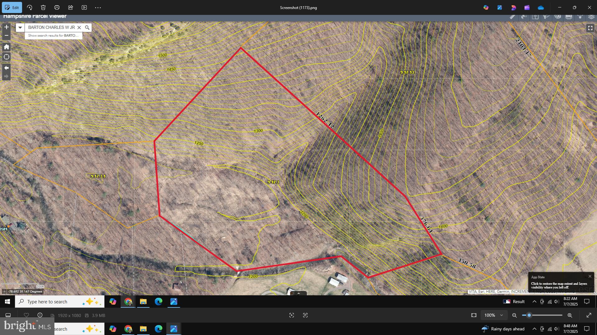 NONE AVAILABLE - Land