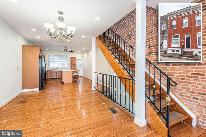 Park-front perfection with a  ROOF TOP DECK  and PARKING
Freshly painted and offering over 1,800 sq ft, this 3 bed, 2.5 bath home features an open layout with exposed brick and hardwood floors, spacious bedrooms, and a primary suite with attached bath. Lower level includes a family room and  third bedroom.
Step outside to Patterson Park right across the street, and enjoy being just minutes from Canton’s waterfront, local restaurants, coffee spots, and everything that makes city living so fun and convenient.
Pets are case by case      Available Immediately    Two Year Lease  Preferred    
Good Credit + Income Requuired