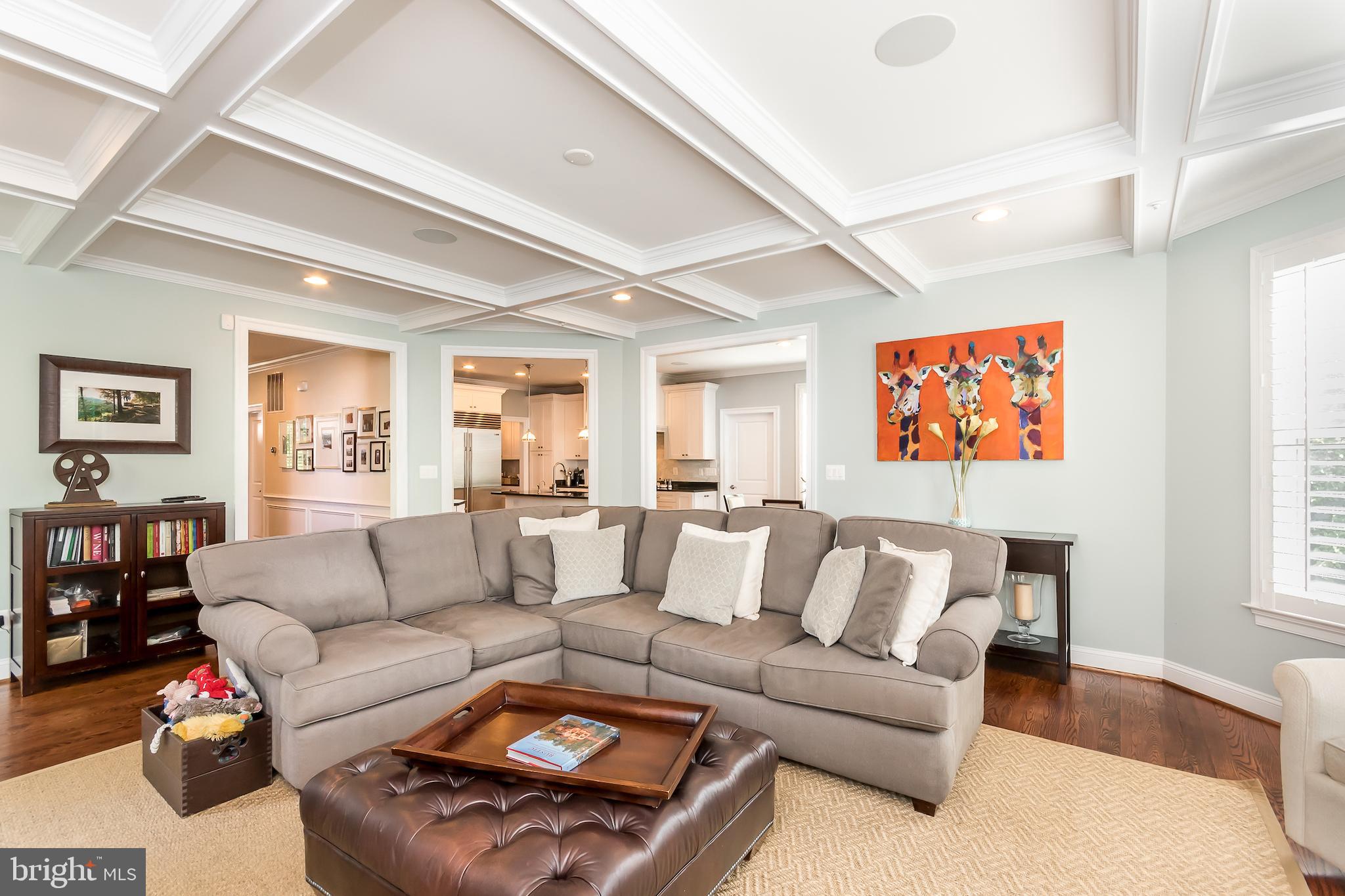 Sprawling Arts & Crafts Style Home on Corner Lot | 5 Bed | 4.5 Bath | 4,000 Sf | 10,237 Sf Lot | 2-Car Garage | House: 3 Floors of Living Space, Wide-Plank Hardwood Flooring, Formal Dining Room, Crown MoldingCustom Millwork, Fireplace, Den w/ Built-in Bookcases, Built-in Speaker System w/ Multi-Room Sonos System, Recessed Lighting, Plantation Shutters Throughout, Laundry Room w/ Built-in Storage, Finished Basement w/ Cork Flooring, Custom Bar Including Dishwasher Dual Drawers & Icemaker, Theater Room w/ Projector TV & Theater Quality Sound, Large Deck, Flagstone Patio, Outdoor Stone Fireplace, Fenced Backyard | Kitchen: Granite Countertops, Large Island w/ Seating for 4, Marble Backsplash, Stainless Steel Professional Appliances, Gas Cooking, Undermount Sink, Designer Finishes, Butler s Pantry | Baths: Granite Topped Vanities w/ Storage, Dual Vanity in Master, Large Rainshower w/ Multiple Heads in Master, Soaking Tub in Master, 2 En-Suite Baths, Porcelain Tiling, Designer Fixture