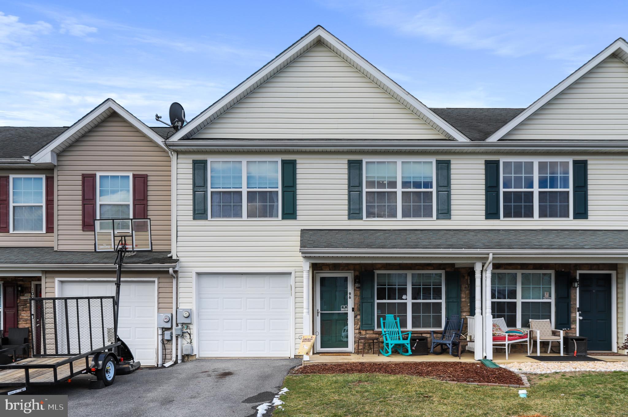 Come home to the cozy community of Briar Run Estates. You'll love the floor plan of this villa-style garage townhouse with 2-story family room. From the welcoming front porch to the fenced rear yard, this home is move-in ready. The owner's suite features a primary bath with dual sinks & a walk-in closet. Having a laundry room on the upper level is a great convenience. Recent updates include fresh paint on the main level & replacement of the water heater in 2021. Everyday conveniences are just right around the corner in the Potomac Marketplace Shopping Center. Work from home or play video games to your heart's content using the Comcast Xfinity internet. The Owner is providing a 1-year home warranty.