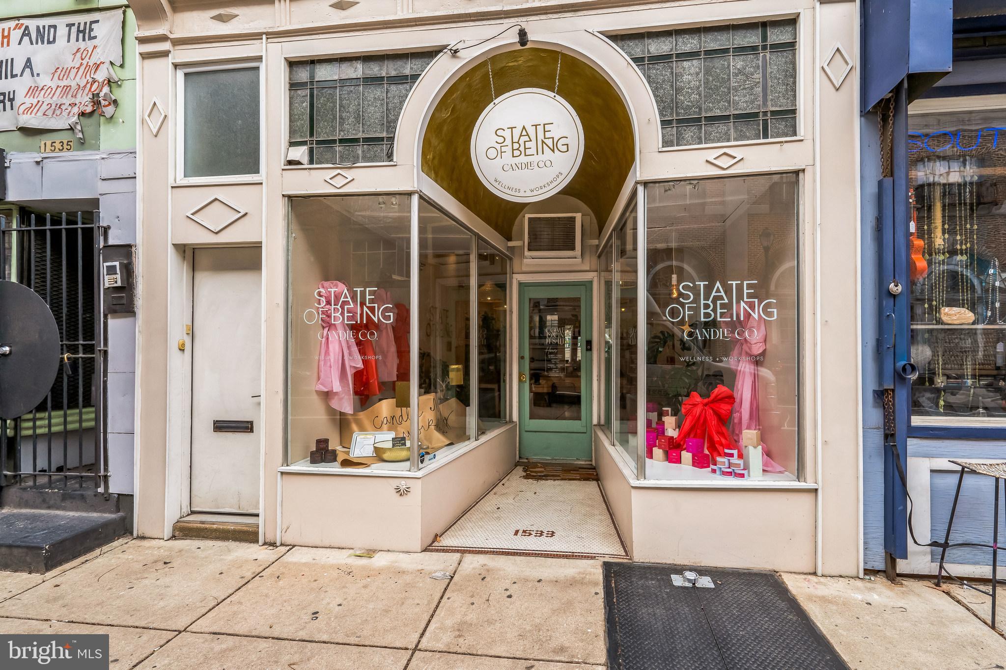 1533 South Street is a fully occupied mixed-use property in one of Philadelphia’s most vibrant and high-traffic corridors, offering a prime investment opportunity with reliable cash flow from day one. The first floor features a well-established commercial tenant in a retail space with excellent street frontage and steady foot traffic. Above, the second floor houses a spacious one-bedroom apartment with an open-concept layout, ample natural light, and modern finishes, while the third floor is a cozy studio unit, perfect for professionals or students seeking city lifestyle.
Located just minutes from Center City and Rittenhouse Square, this property is surrounded by some of Philadelphia’s best restaurants, boutiques, and attractions. Popular spots like Rex at the Royal, South Gate, City Fitness, and Whole Foods are just steps away, drawing both locals and visitors alike. With its unbeatable location, strong rental history, and a thriving neighborhood that continues to grow, 1533 South Street is an exceptional investment with long-term potential. Schedule a showing today to take advantage of this rare opportunity.