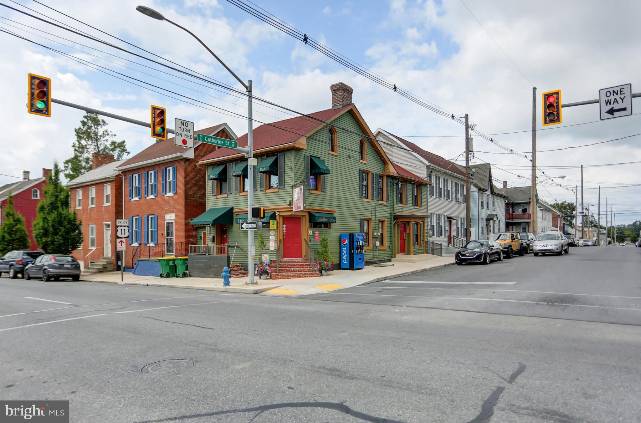 **TURN KEY OPPORTUNITY AVAILABLE** Chambersburg Borough Restaurant /Bar (PUB) located just blocks from the center of Chambersburg that offers the PA "R" Liquor License to include Sunday sales , Pepsi soda machine outside , ATM machine inside and a 6 PACK CARRY OUT .. This PUB has been under the same management since 1993 with the owner ready to Retire after 32 years at this location with hopes of someone willing and able to come in this establishment and run it with the love , the respect and the dedication as she has done...!
This property also comes with a long term tenant of a 3 bedroom apartment, attached to the west side of the building and a large office area above the PUB which is currently used as an owners office , BUT could be used as a large 1 bedroom apartment for additional income...
Recent UPGRADES include , New Roof , Flooring, Bathrooms, Solid Oak Bar, Quick Food Kitchen, 5 SKILLS MACHINES FOR ADDTIONAL INCOME, TouchTunes Juke box with Karaoke , Beer Cooler, 4 Newer Coolers , Draft Cooler, AC unit with Pepsi Dispensary and Beer Dispensary Systems in Basement..
This PUB currently has an Occupancy Permit for 60 people !!!