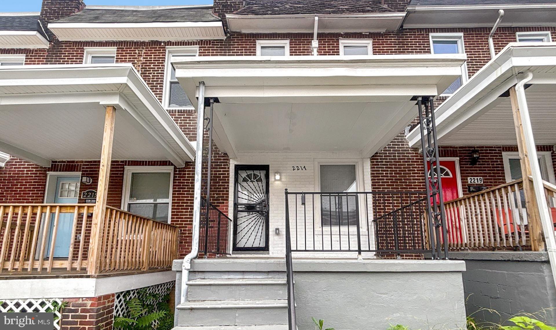 Welcome to 2217 Riggs Avenue, a beautifully updated brick townhome in the Bridgeview–Greenlawn neighborhood of Baltimore. This 2-bedroom, 1.5-bath home offers 980 square feet of above-grade living space, featuring modern finishes and classic charm. The main level boasts an open-concept living and dining area with updated flooring, recessed lighting, and a conveniently located half bathroom. The renovated kitchen is equipped with granite countertops, stainless steel appliances, and contemporary cabinetry—perfect for everyday living and entertaining. Upstairs, you'll find two spacious bedrooms and a full bathroom with tasteful updates. The lower level provides clean, unfinished space ideal for storage, laundry, or future expansion. Located near Franklintown Park, public transportation, and local amenities, this move-in-ready home is ideal for first-time buyers or investors looking for quality and value in a growing area. Schedule your showing today and make this Baltimore gem yours.