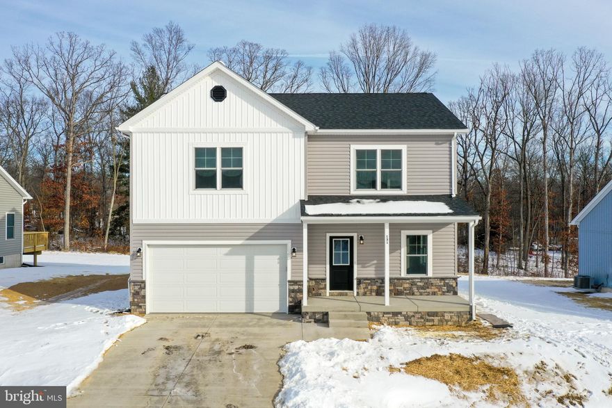 Warfield Homes Inc. has been building custom homes in the Northern Shenandoah Valley for over 25 years. You'll love the openness of the floor plan, the 9' ceilings & the luxury vinyl plank flooring. The kitchen is beautifully finished with soft close cabinets, stainless steel appliances & upgraded countertops. There is a convenient office space on the main level. The spacious owners suite features a stunning tile shower, dual sinks & a walk-in closet.  The laundry room is located on the bedroom level. Enjoy morning coffee on the covered front porch. A $2,000 closing cost credit is available with the use of the builder's preferred lender. The completion time frame is approximately 120 days from the issuance of the county building permit.