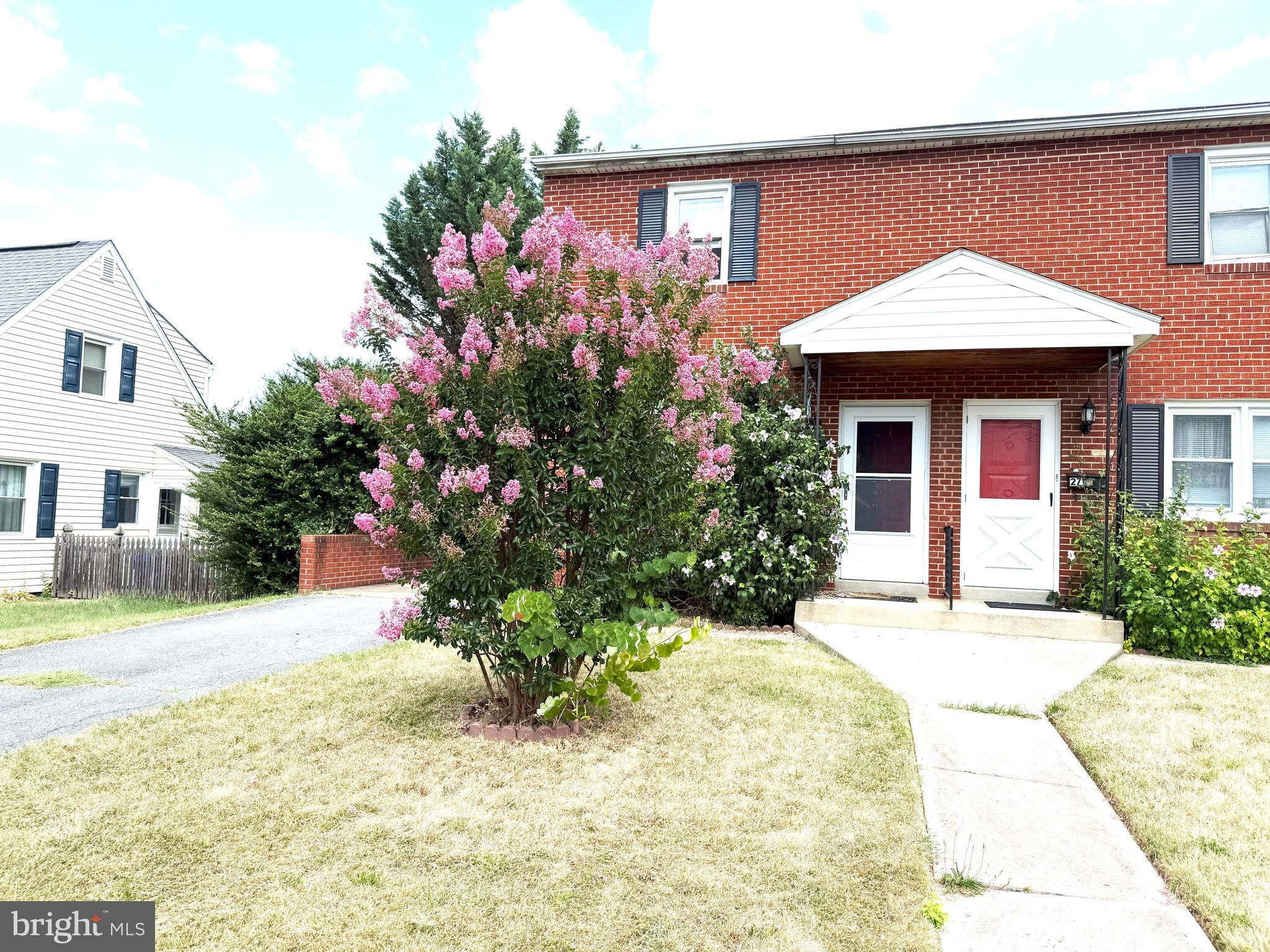 Charming 3-bedroom duplex located just minutes from downtown Frederick and vibrant Market Street. The luxury kitchen features upgraded cabinetry, quartz countertops, stainless steel appliances, a tiled backsplash, and a spacious breakfast bar. Step outside to a private, fenced backyard—perfect for relaxing or entertaining. The generous living room showcases beautiful hardwood floors. Upstairs, you’ll find three bedrooms, also with hardwood flooring, along with an updated full bathroom and a linen closet. The finished lower level offers a large recreation room, a full-size washer and dryer, and a separate storage room. An additional bonus is the pull-down attic for more storage space. Enjoy the convenience of off-street parking for two vehicles. Experience the best of Frederick right at your doorstep! Professionally managed by Bowen Leasing. Tenant pays all utilities. Good credit/credit score 640+, on-time rental payment history with No failure to pay rent, needed to apply. Pets will be considered on a case-by-case basis with a strong application and an additional $25 monthly pet rent. Maximum 2 pets. No exceptions. Breed restrictions will apply. Renters insurance required. ** More photos coming 8/3/25 **