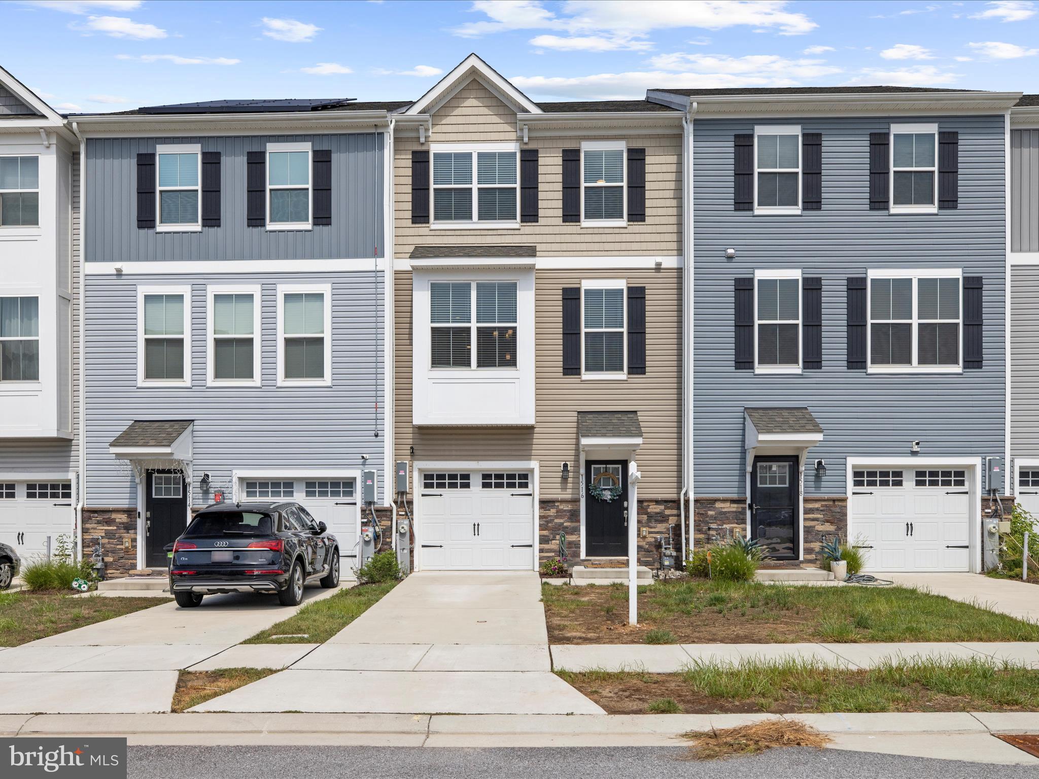Turn-Key Beauty in Essex Under $400K!
Welcome to 1516 Hudson View Rd., Essex, MD 21221. This stunning 4-bedroom, 3.5-bath home is only 4 years old and is truly move-in ready. From the moment you arrive, you’ll appreciate the attached 1-car garage, stylish exterior, and modern design. Step inside to find bright, open living spaces perfect for entertaining or relaxing. The kitchen shines with contemporary finishes including granite counters, stainless steel appliances, beautiful cabinetry and flows seamlessly into the dining and living areas complete with an electric fireplace. Upstairs, you’ll find 3 spacious bedrooms, including a serene primary suite with a private bath. The two additional bedrooms on the upper level are spacious, full of natural sunlight, and share a full hallway bathroom. For added convenience, the upper level is complete with your laundry room. The entry level affords your possible 4th bedroom with full bath, and walkout to your private backyard. Outside, enjoy your fully fenced rear yard and beautiful composite deck, ideal for cookouts, morning coffee, or quiet evenings. All of this is offered for under $400,000. Whether you’re a first-time buyer or simply looking for a home that needs no work, this one checks every box.
Do not hesitate and schedule your private tour today!