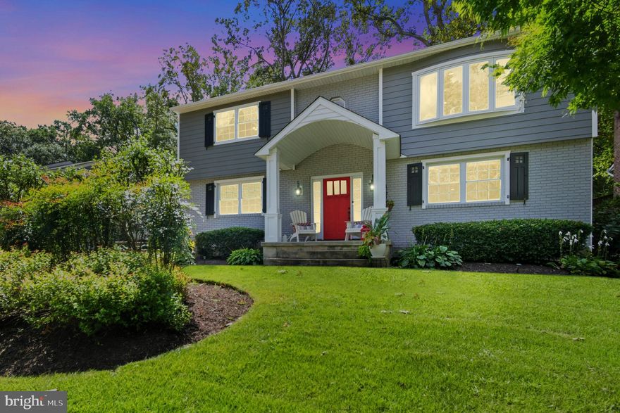 This is MOVE-IN READY BEAUTY is a raised rambler (NOT a split-foyer) in water-amenity rich Arden on the Severn/Sunrise Beach.  Need a home with 2 primary bedrooms on two different floors, one on the main level??  Here is your home!!  Before we discuss how great it looks, lets talk about the recent updates that have been made so you don't have to. The roof was replaced April 2025!  Brand new all-electric HVAC in April 2024! Front gutters installed in 2023. Californial Closet systems in Laundry and bottom bedroom and custom closets intalled in upstairs bedroom in 2023.  Electricity, led lights, and laminate floors added to Shed/Clubhouse in back yard.  OK, lets go inside!  Completely updated and lovingly maintained!  The upper living area  has Hardwood floors throughout most of the home. Open concept gourmet kitchen with stainless steel appliances, tile backsplash, center island and gas range. This is an open-concept living space with a large living room and dining room that overlook the FANTATIC screened in porch that backs to the wooded nature preserve.  Your biggest challange will be to decide whether to eat inside or out.  There is also primary bedroom with gorgeous ensuite bath and a second large bedroom and additional full bath as well on this level.  The amazing lower level features a huge familiy room with pellet stove and a slider to the lower deck and back yard. There are also two additional bedrooms on this main level and a gorgeous bathroom with a dual entry connecting it to one of the bedrooms. The outside is such a fantastic retreat! Large screened porch with stairs to the yard and lower level deck as well.. Incredible 24x16 workshop/clubhouse with a woodstove and private yard backing to 1600 acres of parkland.  Truly a showcase in every way! Arden on the severn has a $22 a year mandatory fee, plus a  $231 ,voluntary fee   for access to 4 beaches, 3 boat ramps and two additional kayak launches! Seller needs to find a home of choice. The home will go Active sooner if that next home is found!