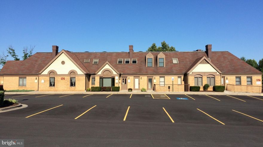 This particular unit is a single office with ground floor entry.  The space has common area that is shared with 3 other offices.  Common area includes a waiting area, kitchenette and bathroom.  5 minutes from downtown Frederick, and only a few minutes away from US-15, I-270, and I-70.