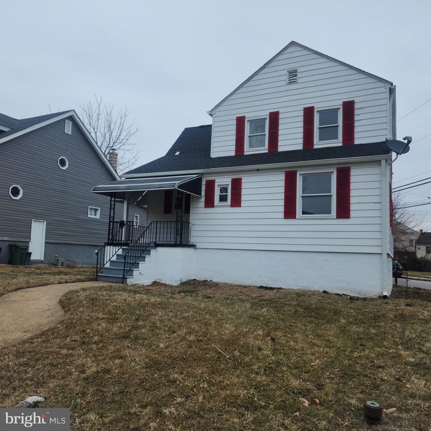This is a Fannie Mae Homepath Property. Front porch cape cod style detached home with 3 Bedrooms, 1 Full Baths, and 2 Half Baths. Spacious living area, Outside Entrance, Rear Entrance basement, Rear Deck, Patio, and fence backyard.