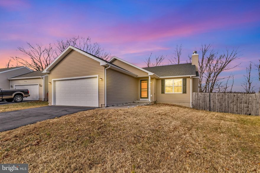 ASSUMABLE LOAN - 2.93% interest rate!!  Rancher 3bd-3 full bath -Open Floor plan,- High ceilings in kitchen and dining room, Hardwood floors throughout, recessed lighting,  Granite countertops, Stainless Steel Appliances,. 15k  renovation on primary bedroom bathroom, new walk-in shower, over sized free standing bathtub, smart toilet with built in bidet, paint and new  floors.  Finished basement with bedroom new carpert and fresh paint  including a large walk in  closet. Gas Fireplace main level and wood fireplace in finished basement. Sauna in the finished basement with stereo and LED lights. And an area left unfinished that can be used for storage. Deck off kitchen and deck off primary bedroom. 2 car garage. Garden beds for planting and backs to trees. Seller will provide a 2k credit for paint.