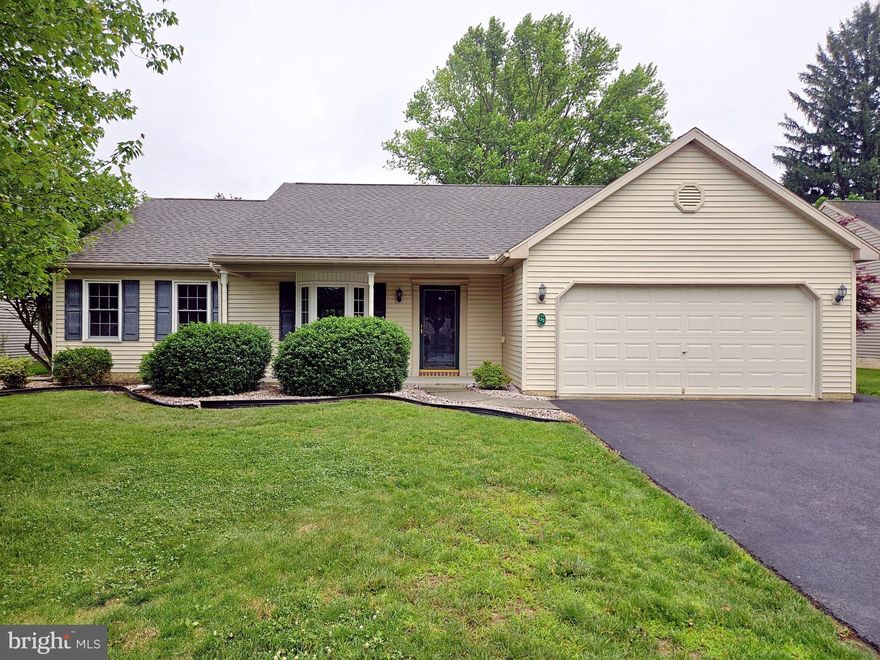 Welcome home to 137 Arbor Drive. Located in the desirable Arbor Gate 55+ development, this home invites you to join a community that features many amenities and opportunities. Upon entering, you will be greeted by a spacious living, dining and kitchen area that are perfect for relaxation or entertaining. Nestle up by the gas fireplace or enjoy the private rear patio and backyard. The primary bedroom  suite features an attached full bath and walk-in closet. Two additional generous bedrooms provide you with the opportunity to delve into your hobbies or to host guests with the second full bath nearby. The easily accessible laundry and 2 car garage compliment the convenience prominent throughout the home. All of this securely housed under a new roof just added in June of 2025. Take the time to view this property and dream of life in your new home.