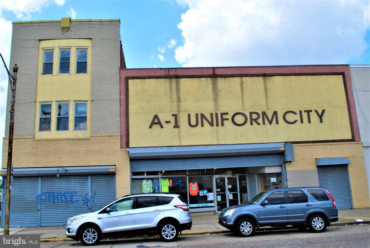 Here is a tremendous opportunity to open your new business in the heart of the redevelopment of Camden, New Jersey. 719-725 Broadway is strategically located in a highly visible corner lot in the business district currently utilized as a retail/ production uniform business for over 30 plus years. Four buildings combined and attached to equal around approximately 12,500-13,000 sq. ft.. with 5,600 sq. ft. on first floor.
The corner building (725 Broadway) is just ten years old has 2 separate entrances with stairwells to access the 2nd and 3rd floors, 10 ft ceilings, large clear span space with sprinkler system in place, ideal for apartments/ housing.
Walk through 725 Broadway and enter 719-723 Broadway which is 3 separate buildings with an additional 4200 sq. ft. of ground level retail and 4200 sq. ft. on the 2nd level currently used as storage with separate staircases for each building and previously utilized as apartments.
Each building is 93 feet deep have separate utilities for each building, newer furnaces in retail areas, roof just 5-10 years old, upgraded 3 phase electrical service for power, high ceilings throughout the buildings and open floor plan conducive for most uses. Located in a redevelopment zone with many incentives for your business or redevelopment plan.
Close to transportation center, Cooper Hospital, courthouses, Rutgers University, Rowan University and just minutes to The Ben Franklin Bridge and Center City Philadelphia.
The sale price of $569,000 is for the. buildings just the real estate not the business. Continue with the current usage as retail/ production or bring your ideas for redevelopment and utilize as an entirely new usage in an opportunity zo