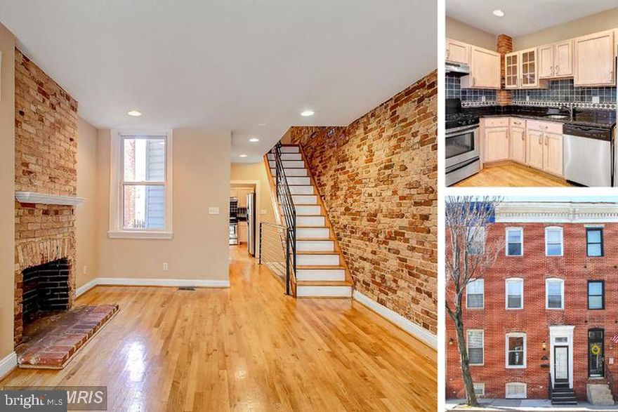 This spacious 4-bedroom, 2.5 bathroom row home in Federal Hill boasts a finished basement for an optional additional bedroom, plus coveted off-street parking! A mudroom is situated between the parking pad and kitchen for added convenience. Laundry is on the second floor, along with a rear balcony. Located only three blocks from Cross Street Market, this row home is conveniently located close to all Federal Hill has to offer, as well as commuter route I-95.