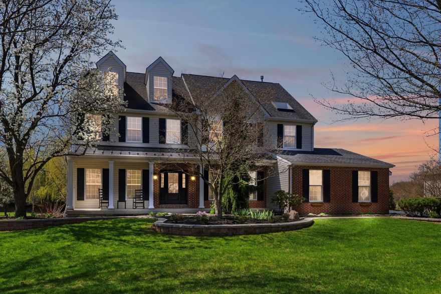 Welcome to this magnificent home in the heart of Skippack, located in desirable Lochwood Estates, where timeless curb appeal meets thoughtful updates and four floors of exceptional living space. From the moment you arrive, you are greeted by a striking exterior featuring a metal roof, charming shutters, and a gorgeous front entry door that sets the tone for what’s inside. Step off the front porch into the inviting foyer, where hardwood floors continue up the stairs and throughout the halls, office, sitting room, and dining room. From here, discover a well-designed first floor offering both function and flow. The first floor also features a spacious family room with vaulted ceilings and a gas fireplace—perfect for everyday living and entertaining. At the heart of the home, the beautiful eat-in kitchen serves as a true centerpiece, featuring quality cabinetry, plantation shutters, a coffered ceiling, high-end vinyl flooring, and a brand-new premium six-burner gas range with double-door oven, along with a wall oven/microwave combo—ideal for both everyday cooking and effortless entertaining. A convenient first-floor laundry room adds to the home’s practicality. Head upstairs via the front or back staircase, where hardwood floors continue through the hallway. You’ll find four generously sized bedrooms, including a primary suite with a walk-in closet and private bathroom, along with an additional hall bath. Continue to the next level, where you’ll find an additional 800+ sq ft fully finished third floor—ideal for use as a home office, classroom, playroom, or even an additional bedroom. The partially finished basement features a dedicated home theater room with a high-end, fully equipped setup. All theater equipment and furniture are included, offering immediate enjoyment from day one. In addition, there is a separate exercise area complete with equipment, as well as an unfinished section providing abundant storage. Storage is exceptional both inside and out, including a three-car attached garage and an impressive oversized detached garage—ideal for vehicles, boats, or more. The detached garage offers approximately 24' x 28' of insulated space, electricity, and bonus attic storage with pull-down access—perfect for storing equipment, tools, and more.  Step outside to a private, tree-lined yard and enjoy the beautifully finished multi-level, covered TimberTech deck, complete with built-in speakers and lighting—perfect for summer entertaining, relaxing, or unwinding in the evenings. Meticulously maintained by its original owners, this home reflects true pride of ownership with numerous updates completed over time, including a newer roof, front door, and windows, as well as major systems improvements and a brand-new 50-gallon water heater, all contributing to the home’s excellent condition and functionality. With no HOA and a prime location just minutes from the Northeast Extension of the Turnpike, as well as Skippack Village, local dining, shopping, and nearby trails and parks, this is a rare opportunity you won’t want to miss. ***All measurements are approximate and should be verified by the buyer.