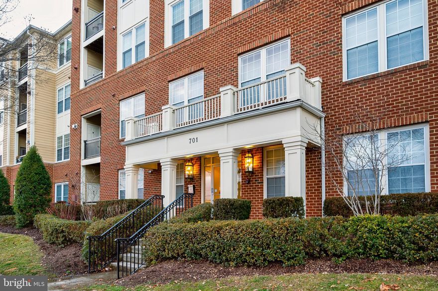 All new flooring and paint throughout in this sought-after 3 Bed 2 Bath 3rd floor condo in Fallsgrove; upgraded kitchen with granite counters and breakfast room leading to balcony.  Gas heat/hot water; secure building and detached 1 car garage B-3.