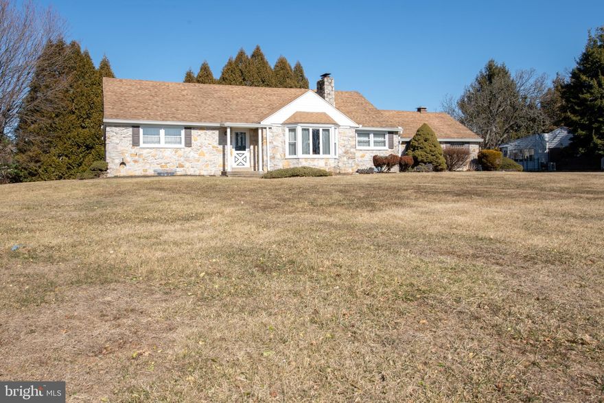 Majestic all stone Cape Cod with 4 bedrooms 2 full baths on a corner .43-acre lot in the Lower Moreland Township. This home has been lovingly cared for by the Frank Family for over 40 years and it's time to welcome a new family to the neighborhood. The home boasts a dry half-finished basement with the other half housing the utilities. The basement has very good ceiling height which lends itself to endless possibilities. Al the bedrooms are good size with ample closet space. This home is a gem and your buyer will thank you for showing it.