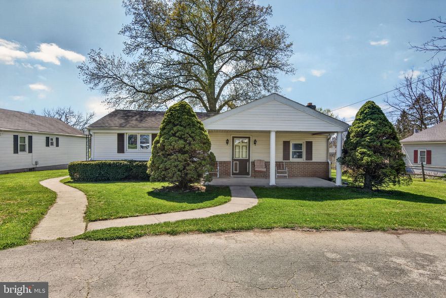 Come see this well maintained 2 Bedroom, 1 Bathroom ranch home perfectly situated just minutes from the elementary school and Brookside park.  This home sits on just under a half acre offering plenty of outdoor space to enjoy along with a paved driveway that is able to fit up to 6 vehicles.  Enjoy the 1 level living complete with hardwood floors and is move in ready just waiting for your personal touch.  Whether your downsizing or a first time home buyer, this home is in a prime location just waiting for you!  Schedule your showing today!!