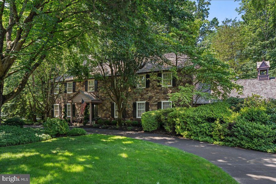 Located in the prestigious Cedar Glen community, this distinguished Ferman Lex-built home showcases classic architectural features including hardwood floors, custom millwork, and thoughtfully proportioned rooms throughout.  This 4 bedroom, 2.5 bath Colonial residence seamlessly blends timeless charm with sophisticated, modern living. The gracious entry hall with its sweeping staircase is flanked by a spacious living room surrounded with wainscoting and a wood-burning fireplace and a formal dining room—perfect for elegant entertaining.  The custom-designed kitchen and eat-in breakfast area are outfitted with premium cabinetry, granite countertops, and high-end appliances.  A side entrance provides easy access to a charming deck perfect for family gatherings and barbeques.  The paneled family room bathed in an abundant amount of natural light features a beamed ceiling, floor-to-ceiling stone fireplace and custom built-ins.  Conveniently located off the kitchen is a private home office and expansive half bath along with a laundry/mudroom, that connects to a two-car garage, adding functionality and ease to daily life. Upstairs, the luxurious main suite boasts wall-to-wall carpeting and a spacious dressing room. The en suite bath is a true retreat, with dual under-mount sinks, a walk-in shower and a built-in soaking tub.  Three spacious guest bedrooms share a hall bath.  Downstairs, the expansive finished lower level is carpeted and finished providing ample space for movie nights, entertainment and additional storage.  Outdoors, the property transforms into a secluded private peaceful retreat.  All of this is located within the award-winning Council Rock School District.  Don't miss out on this special opportunity to call this property your own.