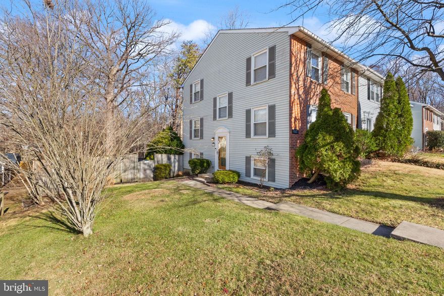 Rarely Available End of Group Townhouse In North Gate Hall*The Main Level Features Hardwood Floors, Large Living Room, Separate Dining Room, Powder Room, and Front of House Facing Kitchen*The Kitchen Features All New Appliances and Granite Countertops*Upper Level Features 3 Bedrooms and 1 Full Bath*The Upper Level Carpet is New*Lower Level Is Finished With Fireplace, Newer Flooring, Powder Room, Storage Room and Laundry Room. Shed Has Electricity*Rear Yard Is Fenced*2025 Roof