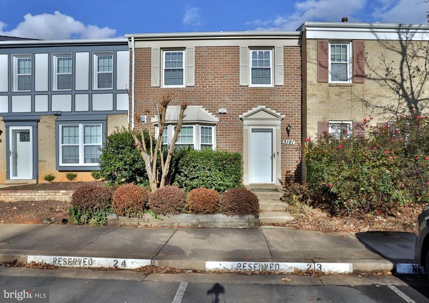 Welcome to this beautifully updated 3-bedroom, 2.5-bath brick colonial townhome in a highly desirable location. This charming home features gleaming hardwood floors throughout, freshly renovated bathrooms, and an updated kitchen. The main level offers a bright and spacious living room with large windows and glass doors that bring in abundant natural light. The modern kitchen includes ample cabinetry, and a stylish subway tile backsplash. Upstairs, the primary bedroom suite features a private en-suite bathroom, while two additional bedrooms share a well-appointed full bath. The fenced rear yard includes a patio, low-maintenance garden space, and a utility shed—ideal for storage and outdoor enjoyment. Located in the sought-after Oakton High School Pyramid, this home offers exceptional convenience with close proximity to shopping, dining, parks, and entertainment. Commuters will appreciate being just minutes from the Vienna Metro Station and multiple grocery stores, restaurants, and major commuter routes. This move-in ready townhome combines comfort, convenience, and a prime location—don’t miss this opportunity!