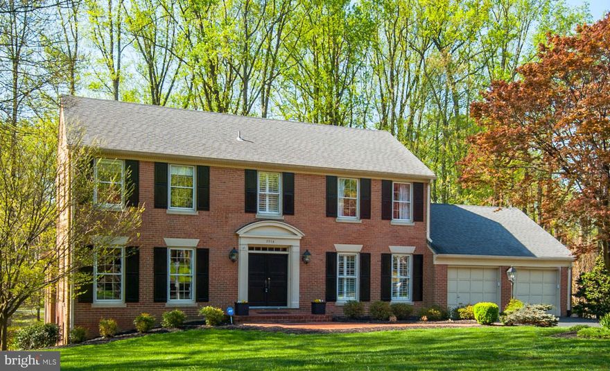 Beautiful all brick colonial with spectacular views of parkland * Gourmet top of the line new kitchen opens to family room with walls of windows w/scenic views & large glass doors to expansive deck * Large & gracious center hall foyer * Master Suite features large picture window with parkland views * Walkout lower level with sixth bedroom and full bath * Cozy library with built-ins