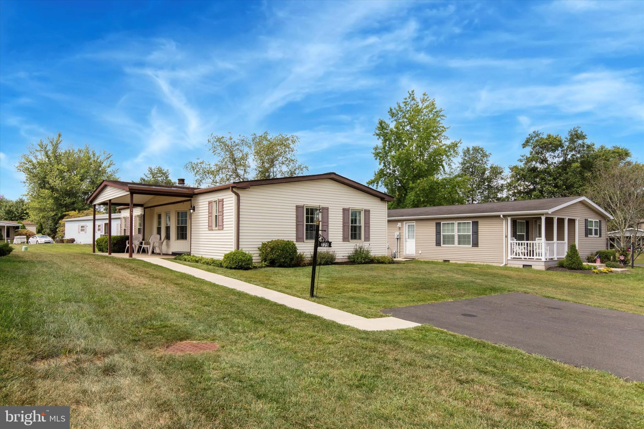 Welcome to 775 Fernwood Cove in Neshaminy Falls, a charming 55+ community! This home, is full of potential and ready for new owners to make it their dream home with some personal updates.Located on a quiet private road, the property offers two convenient parking spots right out front. Inside, the layout features two bedrooms positioned on opposite ends of the home, providing added privacy. The primary bedroom offers generous closet space and an en-suite bathroom with a walk-in shower. The second bedroom also has ample closet space and is adjacent to a full hallway bathroom with a tub/shower combination and vanity.The kitchen includes plenty of cabinet space, an enclosed laundry area, and access to a cozy deck—perfect for enjoying your morning coffee. While the home does need some updating, it offers great bones and a solid foundation for customization.
Sold **AS-IS**, all offers are welcome.
Enjoy the lifestyle that Neshaminy Falls has to offer, including a large community pool, numerous resident-only events, and a brand-new clubhouse set to open this summer. Located close to shopping, restaurants, Route 309, the PA Turnpike, and the Blue Route, this vibrant and active community is a wonderful place to call home!