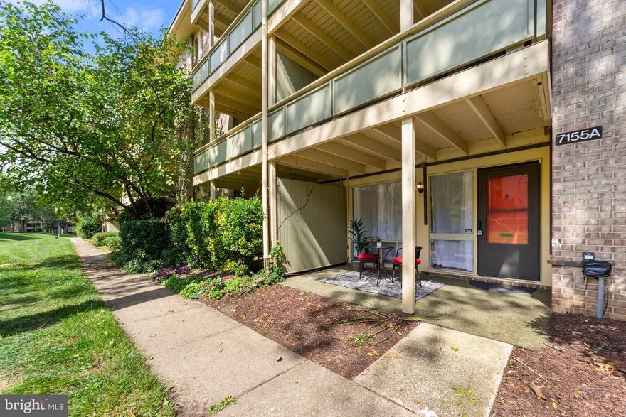 Welcome home to a charming 1-bedroom, 1-bathroom ground-level condo that delivers comfort, convenience, and everyday ease in one inviting package!

Step inside and enjoy a bright, open layout designed for both relaxation and functionality. The spacious living room is filled with natural light from floor-to-ceiling windows, creating a warm and welcoming atmosphere from the moment you enter. The floor plan offers distinct living and dining areas, giving you the perfect setup for quiet evenings at home, hosting guests, or creating your own cozy retreat.

Storage is a major bonus here! The bedroom features a generous walk-in closet, plus additional double closets that provide plenty of space to keep everything organized. The accessible ground-floor location adds another layer of convenience, and the laundry facility is just steps away from the interior entrance. A washer and dryer are located in the entry building on the same floor, along with an additional storage unit.

The location makes this condo even more exciting — close to Washington, D.C., JBA, JBAB, FedEx Field, shopping, dining, commuter routes, and just a short walk to Metro access.
This condo checks all the right boxes. Schedule your showing today and take the next step toward making this delightful condo your new home!