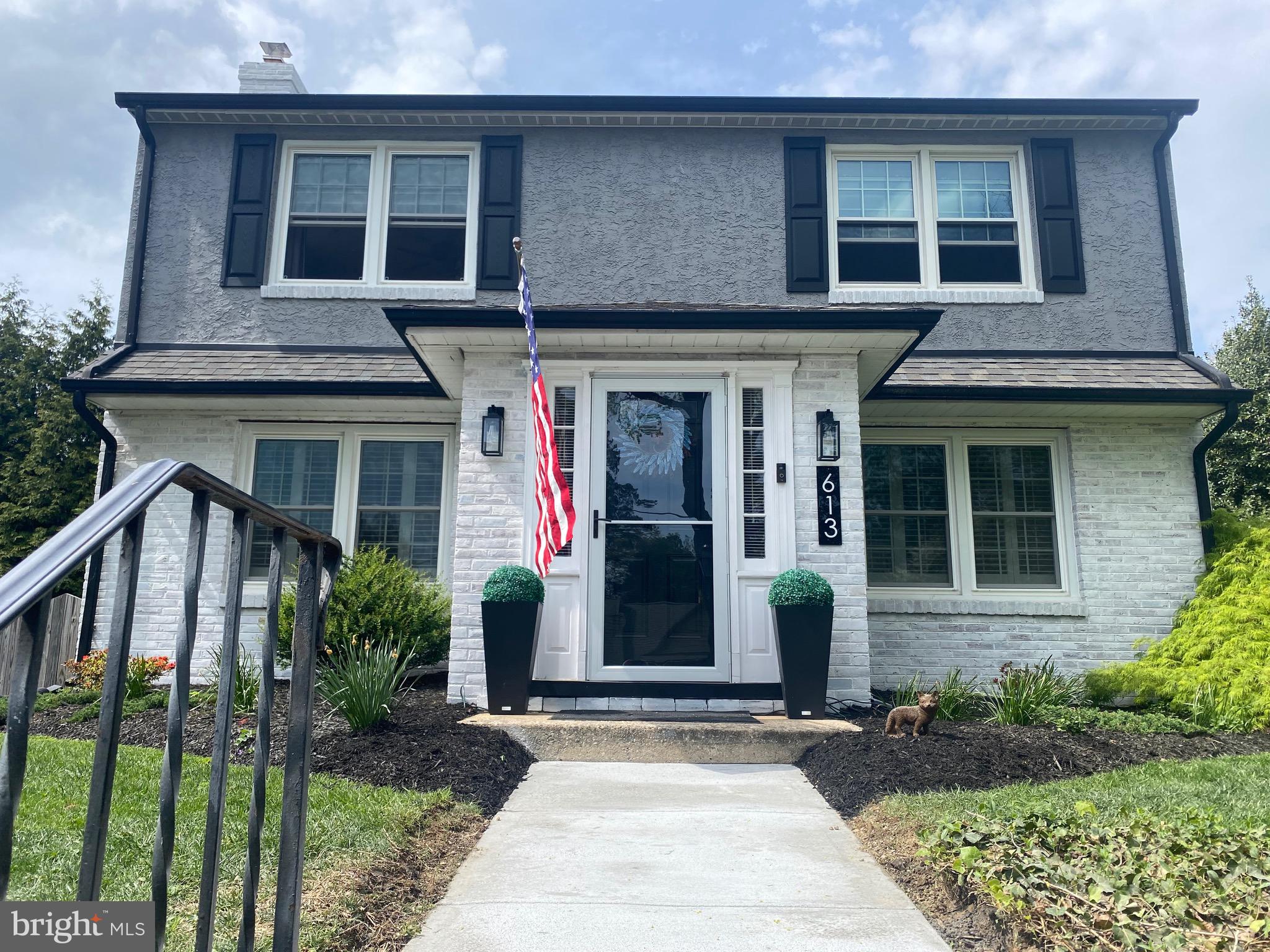 Welcome to Borough living at its best! This beautifully renovated colonial in the heart of West Chester offers the perfect blend of classic charm and modern convenience. Step inside to find gleaming hardwood floors throughout and a spacious living room complete with a cozy gas fireplace and plantation shutters. The living room opens to a screened-in porch featuring a hot tub—perfect for relaxing or entertaining year-round. The updated kitchen is a chef’s dream, featuring quartz countertops, stainless steel appliances, and stylish finishes. The formal dining room also boasts plantation shutters, creating a warm and inviting atmosphere for gatherings. Upstairs, the main bedroom includes a stunning en-suite bath with a walk-in shower adorned with subway tile, a glass door, ceramic tile flooring, and a double vanity. Two additional generously sized bedrooms offer ample space, and the second bedroom features walk-up access to a fully floored attic—ideal for storage or future expansion. The finished basement includes walk-out stairs, a dedicated storage room, and a laundry area, offering even more flexible living space.
Outside, enjoy a private fenced-in yard and an oversized two-car garage with a floored loft for additional storage. The driveway fits two vehicles, and there’s plenty of street parking available.
Located just a short stroll from Everhart Park and downtown West Chester, this home truly offers an amazing spacious design, modern amenities, and an unbeatable location. Please see updated list in pictures. Don’t miss your chance to own a piece of West Chester charm—schedule your private tour today!