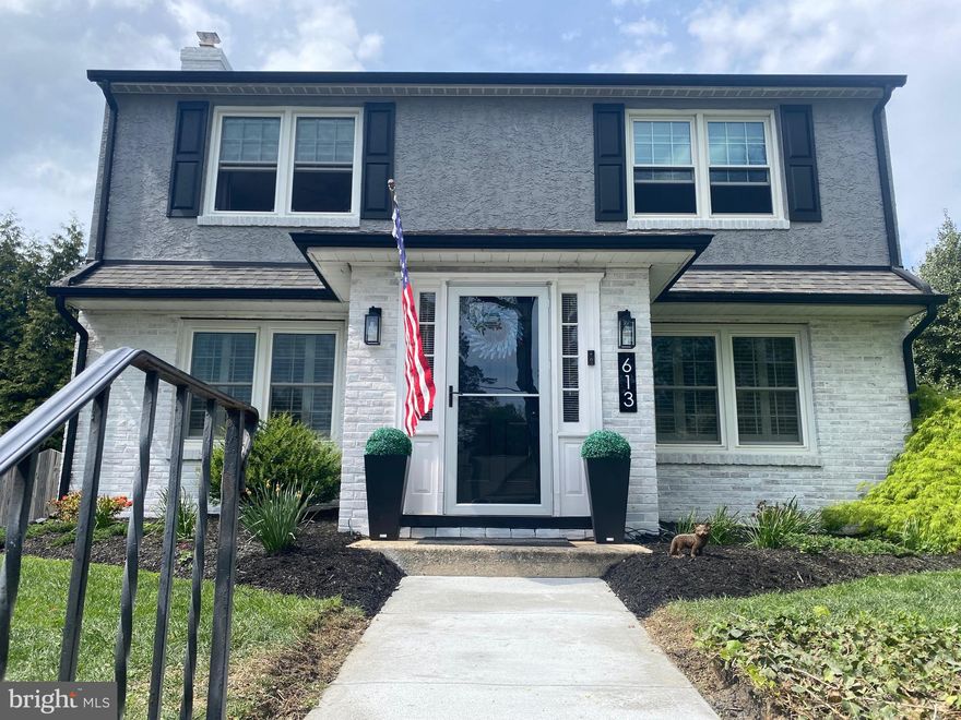 Welcome to Borough living at its best! This beautifully renovated colonial in the heart of West Chester offers the perfect blend of classic charm and modern convenience. Step inside to find gleaming hardwood floors throughout and a spacious living room complete with a cozy gas fireplace and plantation shutters. The living room opens to a screened-in porch featuring a hot tub—perfect for relaxing or entertaining year-round. The updated kitchen is a chef’s dream, featuring quartz countertops, stainless steel appliances, and stylish finishes. The formal dining room also boasts plantation shutters, creating a warm and inviting atmosphere for gatherings. Upstairs, the main bedroom includes a stunning en-suite bath with a walk-in shower adorned with subway tile, a glass door, ceramic tile flooring, and a double vanity. Two additional generously sized bedrooms offer ample space, and the second bedroom features walk-up access to a fully floored attic—ideal for storage or future expansion. The finished basement includes walk-out stairs, a dedicated storage room, and a laundry area, offering even more flexible living space.
Outside, enjoy a private fenced-in yard and an oversized two-car garage with a floored loft for additional storage. The driveway fits two vehicles, and there’s plenty of street parking available.
Located just a short stroll from Everhart Park and downtown West Chester, this home truly offers an amazing spacious design, modern amenities, and an unbeatable location.  Please see updated list in pictures. Don’t miss your chance to own a piece of West Chester charm—schedule your private tour today!