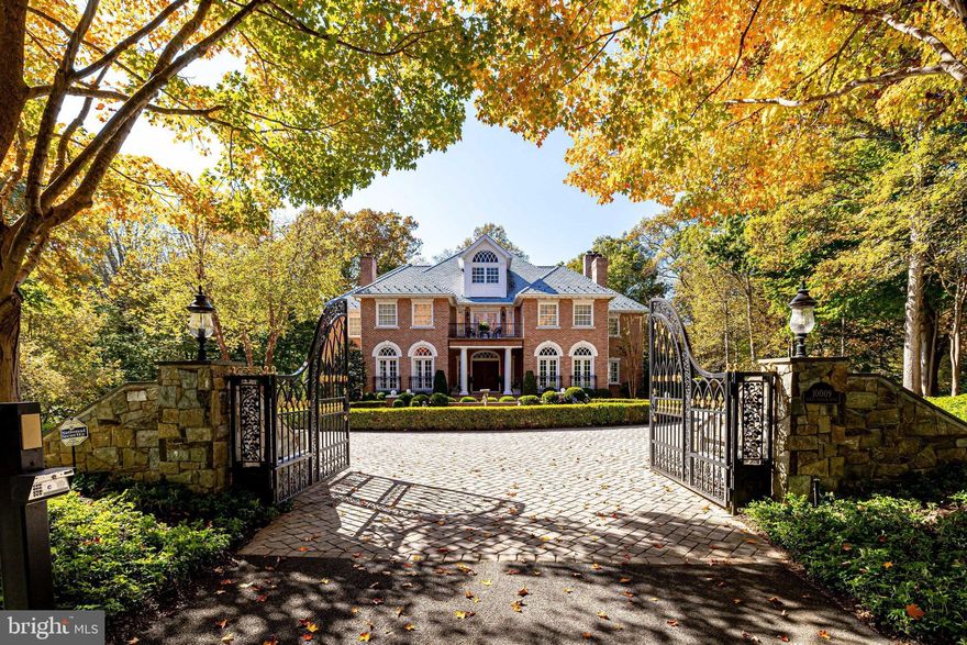 SIMPLY BREATHTAKING ESTATE HOME IN FALCON RIDGE!***Beyond the gated entrance and meticulously maintained grounds with extensive hardscape, this beautiful manor home has a commanding presence and offers over 10,000 square feet of living space on four levels.*** Attention to detail is evident throughout this magnificent property featuring exquisite crown moldings; high ceilings; marble floors and six wood-burning fireplaces. Combining beauty and functionality, this classic home with recent updates provides a welcoming space for everyday living and exceptional entertaining with embassy-sized rooms including a large great room, a private paneled office with built-ins and fireplace, a formal living room, an elegant paneled library, romantic dining room with fireplace, and butler's pantry with storage galore.*** Recently renovated, the expansive, light-filled kitchen features Viking appliances including a 6 burner gas cooktop and oversized  refrigerator and freezer. The adjacent breakfast room which opens to the rear deck, offers views of the private and lush backyard featuring outdoor pool and jacuzzi embraced by mature trees, extensive landscaping, stone pathways and ample parking***The upper level features a sumptuous Owner's Suite with a newly renovated spa-like master bathroom with heated floors, two over-sized walk-in closets and spacious sitting room. Also upstairs are three additional ensuite bedrooms and laundry.***The fourth level with two additional bedrooms and living space has the flexibility to be the ideal in-law or au pair suite.***The walkout lower level, perfect for recreation, is wonderfully appointed with a large recreation room, home theatre, exercise/flex space, Georgetown-like bar and a private office or 7th bedroom with full bath.***The grounds are extensive and offer immense privacy.*** Residents in the Great Falls community of Falcon Ridge enjoy the best of both worlds-- a private and bucolic setting with easy access to the Village of Great Falls, Reston, Dulles International Airport and the greater Washington, DC area.