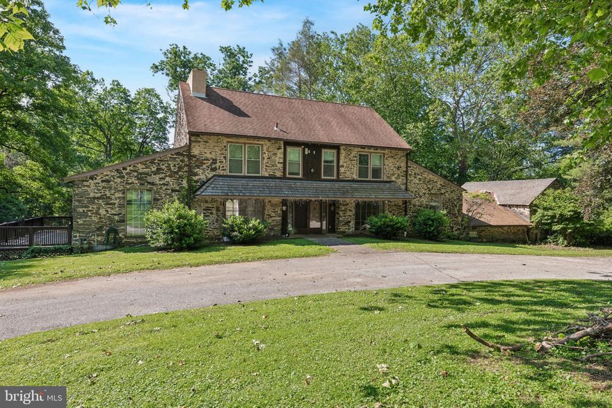 Welcome to 625 Dodds Lane, an extraordinary rental nestled in the heart of Gladwyne, PA. This beautifully restored 200-year-old 2-story stone barn is gracefully situated on a prestigious cul-de-sac, offering both exceptional privacy and convenient access to major highways, shopping, and public transportation.

Inside, this stunning home features four generously sized bedrooms and three and a half bathrooms. Each room is designed to be sunlit and spacious, creating an inviting atmosphere that perfectly complements the home's historic charm. The first floor welcomes you with an inviting entry foyer and an open stairwell leading to the second floor. A large living room, complete with a wood-burning fireplace and windows on either side, flows seamlessly into the den/family room with timber accented ceiling and a wet bar. This floor also includes a bedroom with an en-suite full bath. The eat-in kitchen, equipped with ample storage and an island, also houses the laundry area. Adjacent to the kitchen, the expansive dining room offers views of the vast front yard. From the den, living room, foyer, and kitchen, access the wrap-around back deck, perfect for entertaining. A charming half bath completes the first floor. Upstairs, discover two large bedrooms and a hall full bath, along with the expansive primary bedroom, featuring a fireplace, a walk-in closet, and a generous en-suite bath.

The basement provides abundant additional storage and access to an oversized garage with space for over three cars. Nestled on a sprawling 2.2-acre flat lot, this residence includes a private in-ground pool, ideal for leisurely summer days. Central HVAC.  A security system is available for tenant activation. A whole house generator adds an extra layer of convenience and security. Enjoy the ease of included lawn care, pool opening and closing, and pool maintenance.

Experience a lifestyle that harmoniously blends old-world charm with modern amenities at 625 Dodds Lane. This exceptional property offers more than just a home; it provides a unique living experience steeped in Gladwyne's storied history. Don’t miss this rare opportunity!