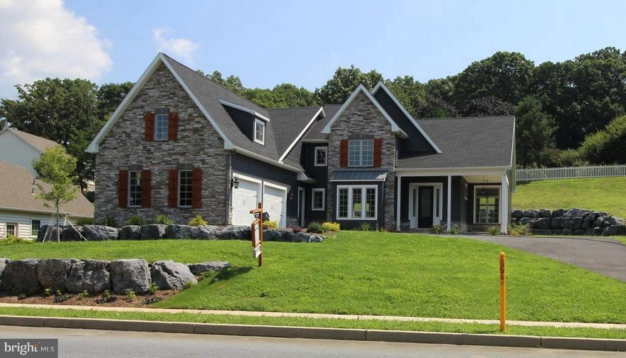 This is a virtual representation of potential house on site.  This  house was previously built by builder/developer.  Work with the builder to design your dream home.  Walking distance to downtown Phoenixville.  5 lots available.  Present developer to remove needed trees to build.  Public sewer & public water available.  Very gentle slopes making for easy to build walkout basements.  No HOA means you will save perhaps $30K in HOA fees during your lifetime.  Present owner to have exclusive builder rights, but willing to work with others if buyer wants to do some parts of building work.  Text Ross, the listing agent, for a private tour.  Phone number is on my For Sale sign on Spares Lane.