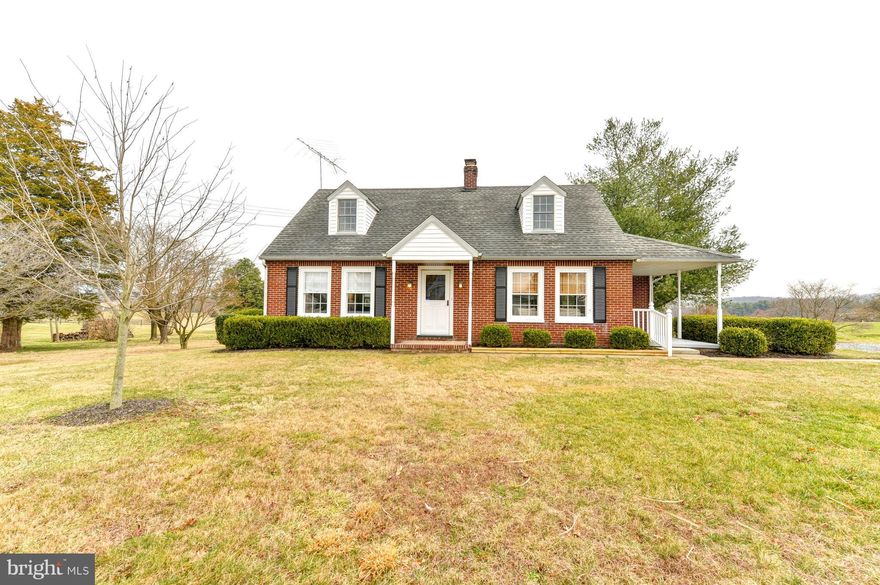 You will surrender to the charm of this all brick Cape Cod style home in peaceful country setting. Special delights include hardwood flrs, warm radiator heat,updated roof,over half acre lot,side porch & some replacement wndws. You will love the quiet surroundings, dining outdoors in the spacious screened rm, campfires in the backyard, & admiring the Tulip Magnolia. A short commute to HCC & Bel Air