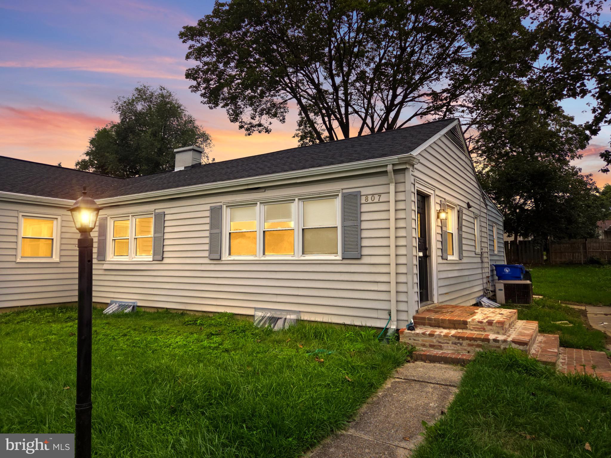 COMING SOON!!  DOWNTOWN FREDERICK MAIN LEVEL LIVING WITH A YARD!! Full Remodel! 
Discover the charm of this beautifully renovated ranch-style home, set to shine! With 3 spacious bedrooms and 3 full bathrooms, this residence boasts a thoughtful layout that combines comfort and functionality. Step inside to find luxury vinyl plank flooring that flows seamlessly throughout, complemented by elegant crown moldings and a traditional floor plan that invites gatherings and cherished moments. The heart of the home features a combination kitchen and dining area, equipped with modern appliances including a dishwasher, microwave, and stove, making meal prep a delight. The fully finished basement offers additional living space, perfect for a home office or entertainment area, with the potential for a rough bath plumbed for future convenience. Outside, the 0.16-acre lot showcases a welcoming front yard, ideal for outdoor activities or simply enjoying the serene street