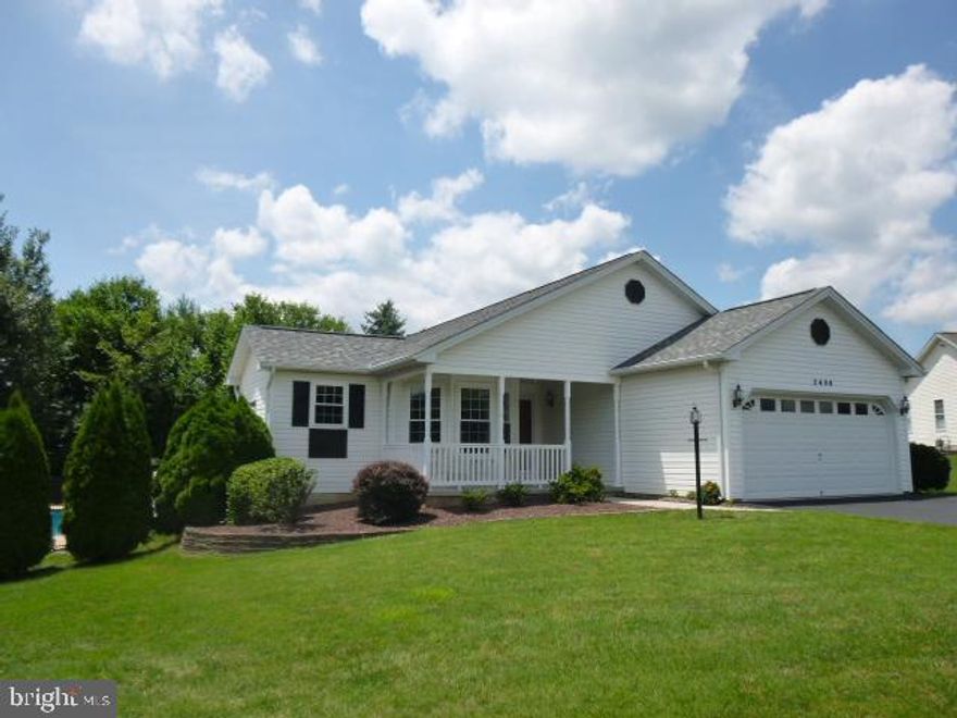 Lovely 3 bedroom rancher on .46 acres, remodeled kitchen (2016) with granite countertops, 2 full baths, Omni inground pool (33' x 19') with a newer patio (2018), All appliances stay, Full basement with walkout, Shed 14' x 10', new roof (2018), Enlarged deck, oversized 2 car garage, near to shopping and I83.