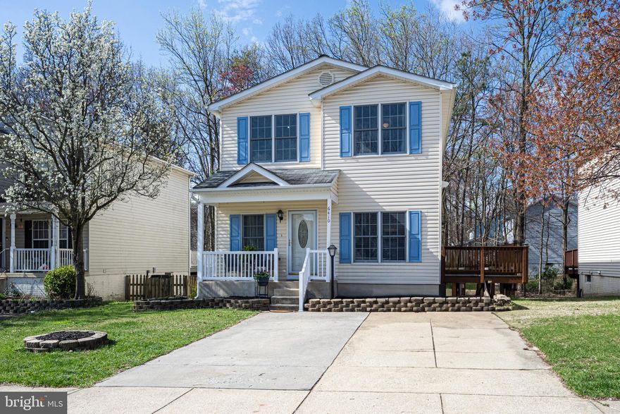 Welcome to your spacious, light-filled home in beautiful Elkridge! This easy-living floor plan is freshly painted and perfect for comfort and convenience, one of the largest floor plans in the subdivision. As you enter, you'll find a bright and inviting living room that flows seamlessly into the large, welcoming dine-in kitchen with gleaming new stainless steel appliances. Step out onto the roomy, multi-tiered, just-stained deck off the kitchen, ideal for grilling or enjoying your morning coffee. The main level also features a full bathroom and a versatile room that can serve as a family room, study, or main-level bedroom.
On the upper level you'll find three large bedrooms and another full bathroom with double sinks. The gigantic primary bedroom offers plenty of space and dual closets and looks out to the woods behind the property. Bedrooms two and three are also spacious, each with ample closet space. Two additional linen closets on this floor provide extra storage.
The lower level is very large and fully finished, making it the perfect spot for relaxing. Currently it partly functions as a fifth bedroom, but can be used in so many ways. A third full bathroom on this level adds extra convenience. New HVAC unit (for lower and middle floors), and smart thermostat installed with dual-zone for energy efficiency.  With easy access to major highways like I-95, 100, BWI, and MARC, commuting is a breeze. You're also just a short drive from NSA/Fort Meade, and there's plenty of shopping, amenities, and parks nearby. Come see it today!
