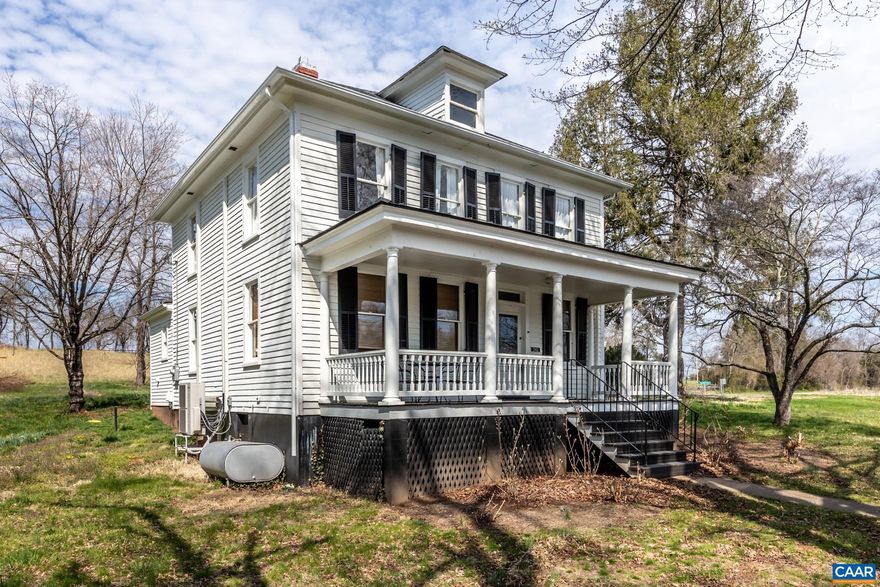 Step into timeless elegance with this beautifully renovated c.1920 country manor near the scenic Rapidan River. Overflowing with charm and character, this isn't just a home?it's an opportunity. Currently operating as a successful short-term rental, this stunning property is ideally located just minutes from Woodberry Forest School, James Madison's Montpelier, local breweries and wineries, and the breathtaking Skyline Drive. With four spacious bedrooms, three full baths, and a large eat-in kitchen with brand-new appliances, this residence combines historic elegance with modern convenience. Hardwood floors, high ceilings, and abundant natural light enhance the beauty of every room. The historic T.O. Gillum Country Store, c.1890, is included in the sale, brimming with potential. Whether you envision a boutique business, a creative studio, or a personal retreat, this space invites your imagination to take the lead. The seller will entertain selling the house without the store. Live, work, and play?all on one remarkable piece of history. This unique property is being sold, unfurnished, as-is and is ready for its next chapter.,Granite Counter,Painted Cabinets