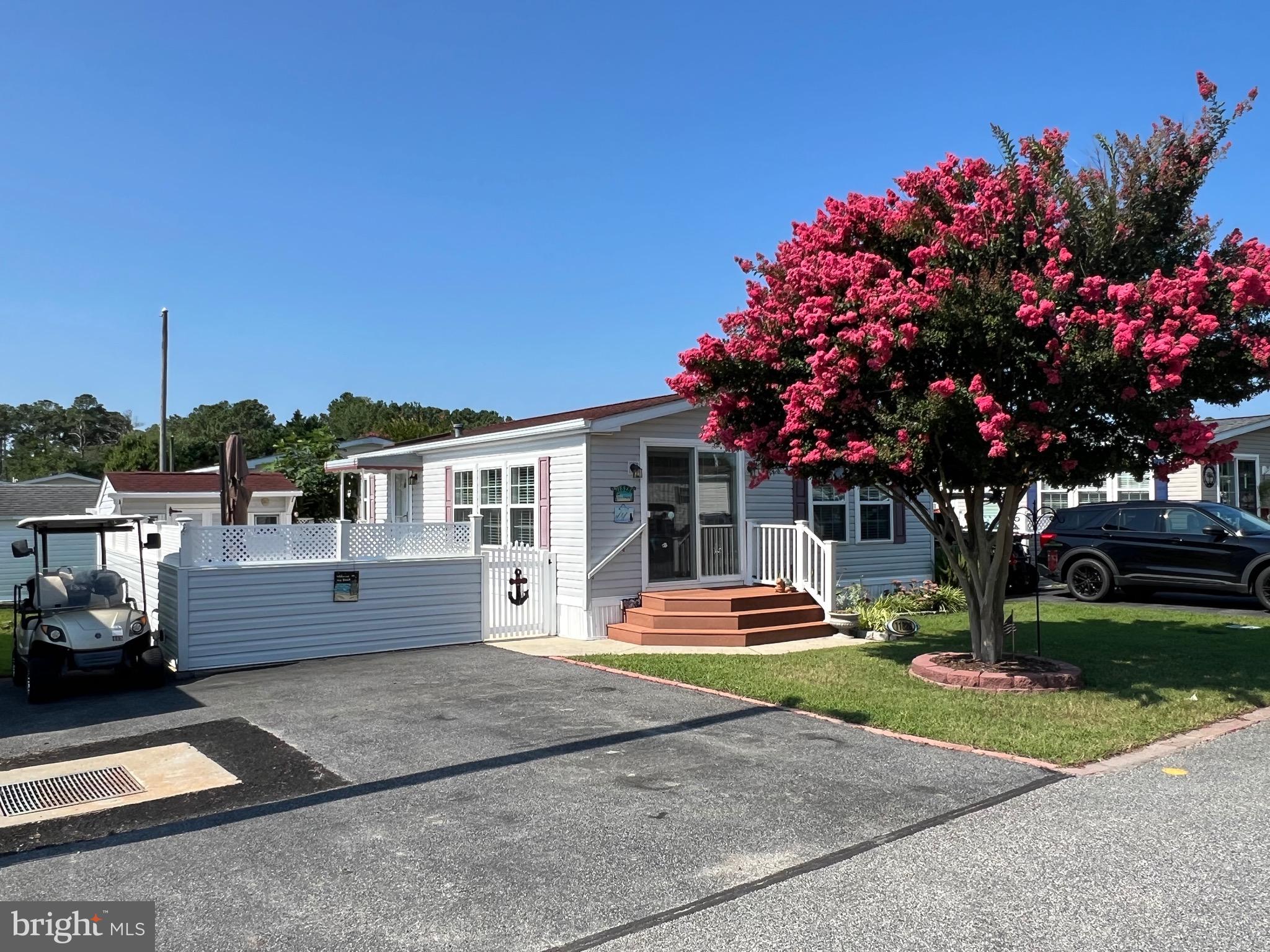 You will find your Treasure on Buccaneer Dr. This immaculate Completely Updated Fully Furnished 2 Bedroom Cottage has it ALL! Updates include: HVAC July 2025, Roof, Windows, Doors, Soft Close
Cabinets, Countertops, Bathroom with Walk in Shower, Floors, Sink,& Vanity, Stainless Steel Appliances , and Much More! Beautiful Landscaping, Courtyard & Shed with Electric. Plus a Golf Cart!