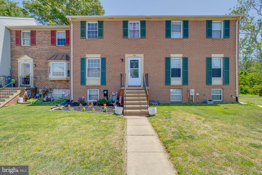Beautiful brick front townhouse in sought after waterfront community...Beach, picnic, tot lots, dock/pier & more! The kitchen features granite counters, tons of cabinet space & peek through w/breakfast bar to the separate dining room featuring sliders to balcony overlooking trees. The dining room also lends access to the living room making entertaining a breeze! The spacious primary bedroom features a walk-in closet. 2 additional bedrooms and a full bath w/sep. vanities & tile floor complete the upper level. The lower level features a family room with recessed lights and  walk-out access to a 2nd deck. Also located on the lower level is large laundry/storage area with washer/dryer. New roof is coming this week

Photos, 3D tour and room measurements coming soon