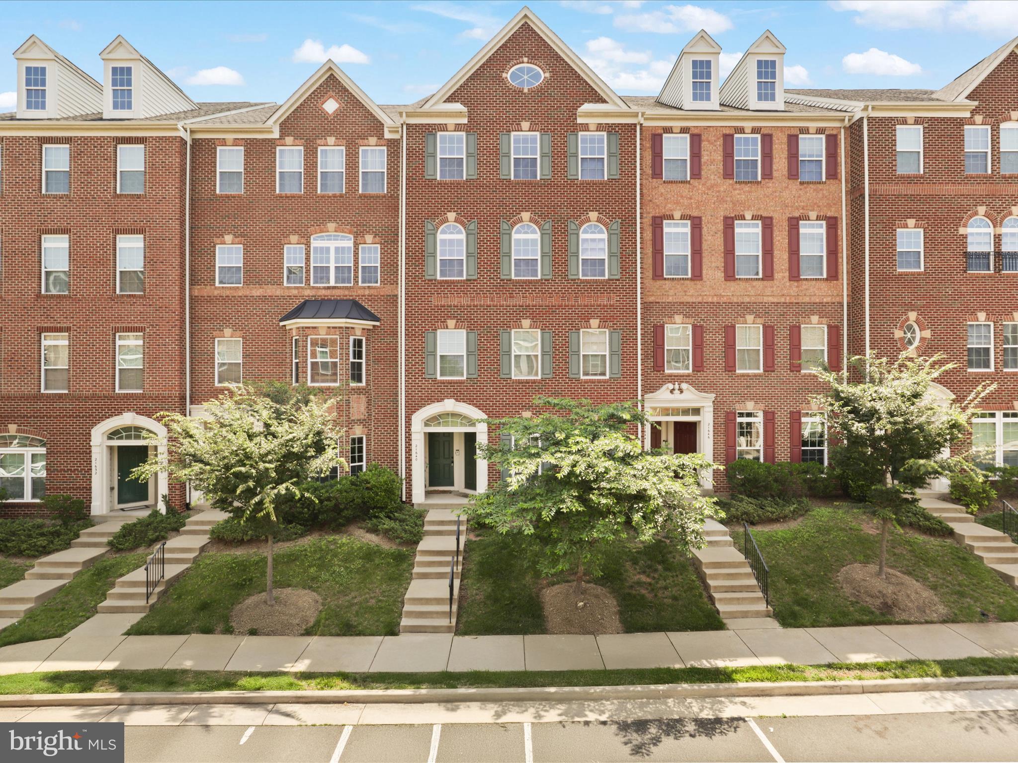 Stylishly Updated East Facing Townhome Just 1.5 Miles from Ashburn Metro!
Welcome to this beautifully updated upper-level townhome that combines space, light, and modern comfort in a prime Ashburn location—just 1.5 miles from the Metro and offering easy access to Route 7, 28, 50, and the Toll Road. Freshly painted and featuring brand-new carpet in 2025, this home feels cheerful, warm, and move-in ready along with balcony views.
Step into an expansive, light-filled layout highlighted by oversized windows with transoms, offering both elegance and an abundance of natural light. The entry level opens into a spacious living and dining room, complete with a convenient powder room and an additional coat closet. Toward the back, you’ll find an open-concept kitchen, breakfast area, and family room designed for both entertaining and everyday living. The kitchen showcases upgraded granite countertops, a ceramic tile backsplash, abundant cabinetry, and a pantry closet—all flowing seamlessly to a sunny balcony that’s perfect for relaxing with a morning coffee or a glass of wine after a long day.
One of the standout features of this home is the rare chimney, a charming architectural touch that sets this unit apart from most others in the community.
Upstairs, the large primary suite impresses with his-and-hers walk-in closets and a spa-inspired bath featuring upgraded ceramic tile flooring, dual granite vanities, and a Roman shower with two showerheads and built-in corner seats. Bedrooms two and three offer generous space, double windows, large closets, and ceiling fans with lights. The conveniently located upper-level laundry room includes built-in shelving, ceramic tile flooring, and sunny yellow walls, making laundry day a little brighter.
Other thoughtful touches include a newly updated hall bath floor, a 2025-installed dishwasher, and a high-capacity 80-gallon water heater so you’ll never wait for hot water.
With close proximity to shopping, dining, Starbucks, and major commuting routes, this home delivers comfort, style, and convenience—all in one of Ashburn’s most desirable locations. (Water is included in HOA)