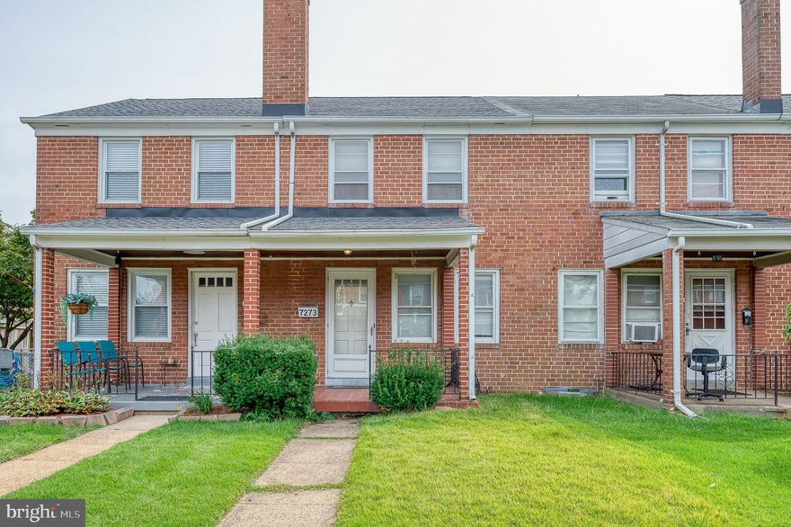 Welcome to 7273 Bridgewood Drive, a classic all brick townhome full of potential and ready for your personal touch. The main level features a spacious living room filled with natural light and hardwood floors, also on the main level is one of the three bedrooms. Upstairs you will find two bedrooms and one full bathroom, offering plenty of space for rest and relaxation. The lower level includes a eat in kitchen with direct access to the back yard, as well as additional finished space that could be used as an office space or a lounge area. A laundry and storage area are also located on this level for added convenience. Outside enjoy a fenced in yard and parking pad.