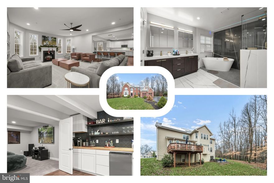 This colonial home at 1502 Braemar Ct blends timeless charm with modern comforts, offering five bedrooms, four and a half baths, and a versatile floor plan to suit your lifestyle. A wide asphalt driveway and manicured landscaping set the stage for an inviting welcome. Inside, details like chair railings, crown molding, shadow box accents, and oversized windows create a bright and elegant atmosphere.  

The main level boasts a soaring foyer with architectural columns and a dramatic staircase. Formal living and dining rooms provide classic entertaining spaces, while the family room with an electric fireplace is perfect for relaxed gatherings. The chef-inspired kitchen features quartz countertops, a center island, GE Café appliances, a double oven with convection, an induction cooktop that boils water in 20 seconds, and a large walk-in pantry. A private office, laundry room, and convenient half bath round out this level.  

Upstairs, the primary suite offers a peaceful retreat with a sitting area, spacious walk-in closets, and an updated ensuite bath featuring a large two-person freestanding tub, dual vanities, and a jetted shower experience. Three additional bedrooms share easy access to two full baths. A second-floor balcony overlooking the foyer enhances the open feel.  

The finished basement adds flexibility with a fifth bedroom, full bath, and walk-out access to a large patio. The sunroom opens to a generous deck with serene wooded views, ideal for entertaining or unwinding. Other highlights include SmartStrand carpeting throughout, automated lighting on the exterior and select interior spaces, and a rubber gym floor for fitness enthusiasts.  

This home is nestled in a vibrant community with amenities designed to elevate your lifestyle. 1502 Braemar Ct is ready to welcome you—schedule your tour today!