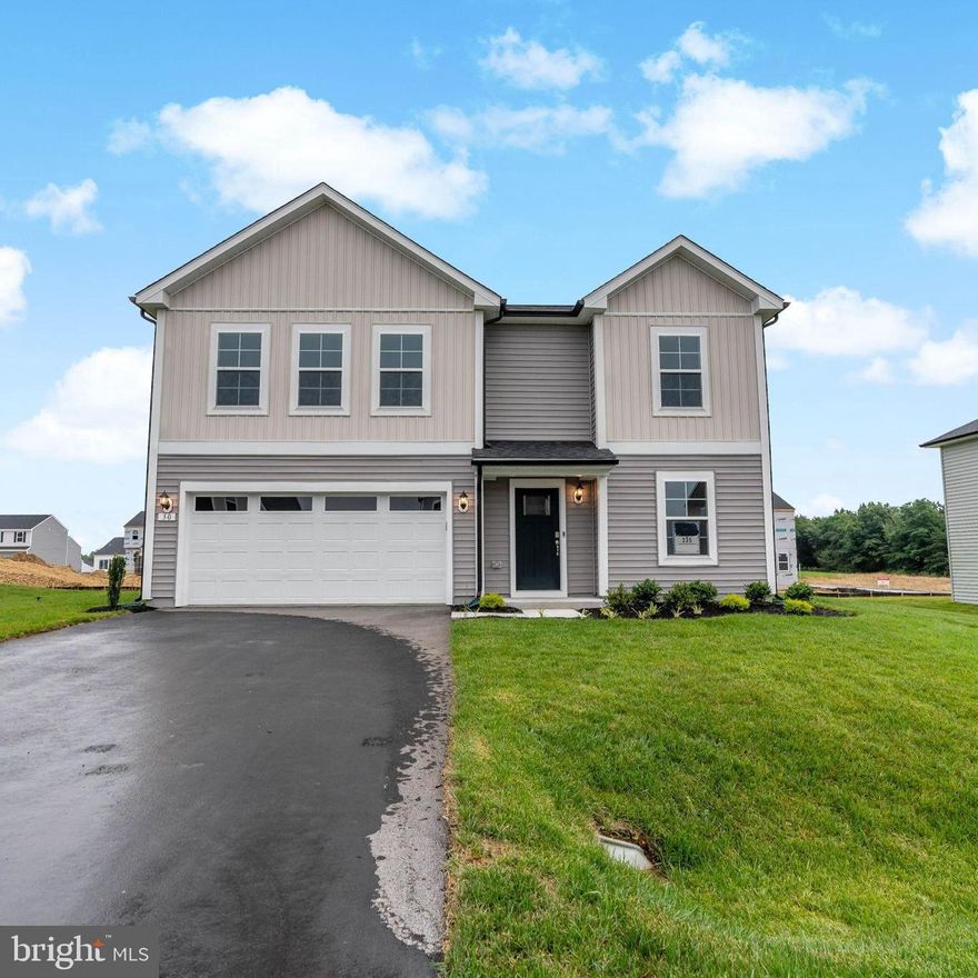 THE LARGEST HOMESITES WITH THE BEST VALUE IN SOUTH BERKELEY** NOW OFFERING UP TO $15,000 CLOSING COST ASSISTANCE FOR PRIMARY RESIDENCE WITH USE OF APPROVED LENDER AND TITLE!**
Welcome home to the stunning Carnegie II! This elegant home welcomes you with a lovely foyer, a beautifully designed kitchen featuring a large island, walk-in pantry, and gleaming quartz countertops—perfect for cooking, entertaining, and everyday living. Convenient access to the attached two-car garage makes coming and going a breeze. Upstairs, you'll find four generously sized bedrooms, including a luxurious primary suite with a spacious walk-in closet and a beautifully appointed en-suite bathroom featuring frameless shower doors and two separate vanities. For added convenience, the upstairs laundry room makes chores effortless. Don't miss your chance to make this exceptional home yours!