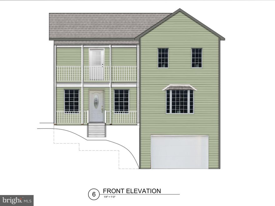 To-be-built, new construction colonial-style home, located in historic Berkeley Springs, WV. This home provides four bedrooms and three full baths. Some standard features included are vaulted ceilings, granite kitchen countertops, stainless steel appliances, shaker-style cabinets with brushed nickel hardware, recessed lighting, ceiling fans with LED light fixtures, luxury vinyl plank flooring throughout, and a washer and dryer. There are numerous optional upgrades available, as well as the ability to choose from various colors and finishes. This allows the purchaser to customize to their taste without the cost of a true custom-built home. Berkeley Springs is famous for their spas, and the town offers many shops, restaurants, and art galleries. The area is a popular weekend getaway destination, giving this home some potential as an Airbnb. Photos are of a similar construction in a different location.
