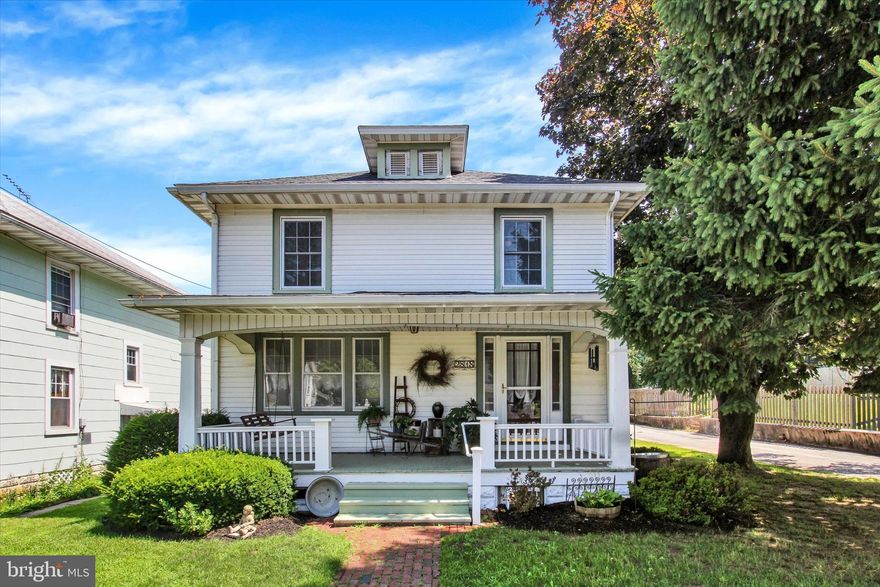 Charming, Updated 4-Bedroom Home with Spacious Yard in Hanover, PA

Welcome to this lovingly maintained 4-bedroom home located just over the PA/MD state line in South Hanover. Set on a generous lot with a large, beautifully landscaped yard, this property offers the perfect blend of modern updates and timeless character.

Step inside and immediately feel the warm and inviting atmosphere, with sun-filled rooms and thoughtful updates throughout. The kitchen has been remodeled to create an open-concept flow with the dining room, making it an ideal space for gathering, entertaining, or simply enjoying everyday life. From the moment you walk in, this home truly feels like home.

Enjoy peace of mind with a brand new roof, recently replaced hot water heater, newer windows throughout most of the home, and a fully waterproofed basement, offering both comfort and long-term functionality.

Outside, mature trees and multiple seating areas create a peaceful retreat. The detached garage adds convenient storage and parking, while the large shared driveway offers ample space for vehicles and easy access to the home.

The walk-up attic provides valuable additional living space as well as storage, giving you flexibility to suit your needs.

This home checks every box with its charm, updates, and flexible layout—all in a prime Hanover location. Don’t miss your chance to make this special place your own.