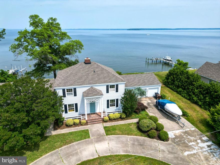 Don't miss this incredible opportunity to own an updated home in a truly idyllic waterfront location.

This stunning 3747 sq ft home offers the perfect blend of luxury, tranquility, and beauty.  Step into a world of easy living as you enter this well thought out designed residence. The open floor plan seamlessly connects the spacious living areas, allowing for a seamless flow and an abundance of natural light.

With its prime waterfront location, almost every room in the house offers mesmerizing views that will leave you in awe. Imagine waking up and sipping your morning coffee on the expansive stone deck, soaking in the beauty of the Choptank River and the majestic Chesapeake Bay beyond. In the evening, indulge in the most spectacular sunsets that paint the sky with vibrant hues, creating a picturesque backdrop for your waterfront retreat.
 
This home boasts exquisite features and finishes throughout, including a gourmet kitchen equipped with stainless appliances, granite countertops, and a large center island.  A spacious master suite on the main floor with it's own entrance. The sencond floor boasts 4 spacious bedrooms  with two full baths.  The amount of storage this home offers is unbelievable. New roof, HVAC, tankless Rinai water heater, and sump pump all within the past 10 years. The full basement has access from inside as well as from the attached 2 car garage. There is plenty of room for all the toys. 

Located in the highly desirable Algonquin neighborhood, this property offers not only a serene setting but also convenient access to nearby amenities, including restaurants, shops, and recreational activities all with no city taxes. The property has Xfinity internet service. There is no flood insurance required for this home due to the high elevation of the lot. 

If you've been dreaming of owning a waterfront home that offers unparalleled views and a lifestyle of tranquility, this is your opportunity. Don't miss out on making this exquisite Choptank River retreat your very own. 
Professional photos will be posted when listing is active.