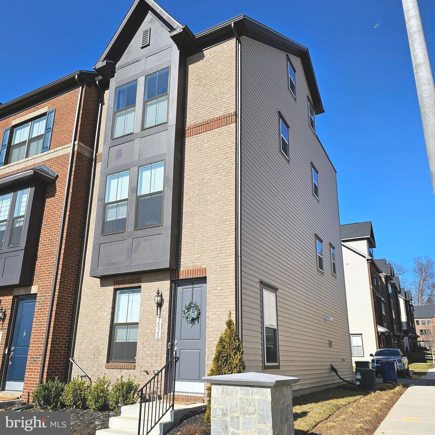 Luxury 4-level Townhome with 2 master suites is available starting March 28, 2024- Built in 2022 this home offers tons of upgrades- Open Floor Plan - Enter into the foyer leads to versatile living space to be used as a home office or lounge space to relax and a 1/2 bath and garage- the 2nd-floor main living area is open and bright- Gathering around  a beautiful center island in this gourmet kitchen with pendant lighting  flanked by the Dining and Living Rooms and is great for entertaining- 3rd-floor host the 2 Master suites and a center laundry closet- The top floor is the after party space with a  family room  with wet bar and sliding glass doors that lead out to Rooftop deck-
No smoking-1 Pet case by case- Maximum 2 unrelated adults -Application fee of $60 and earnest money deposit check(s) made payable to Promax Management Inc- The Landlord requires credit with scores at a minimum of 675 and minimum rent-to-income ratio of at least 30%--